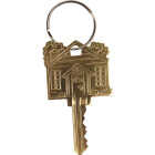 Lucky Line Brass Home Key Shapes Decorative House Key - SC1 ADA Friendly Image 5