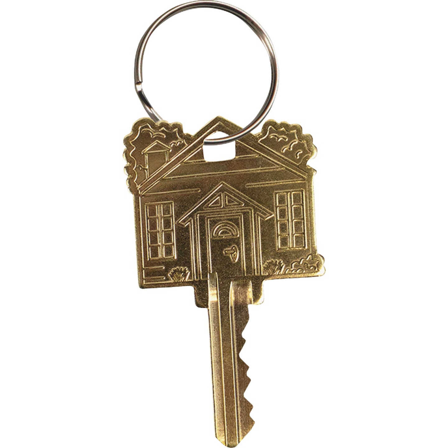 Lucky Line Brass Home Key Shapes Decorative House Key - SC1 ADA Friendly Image 5