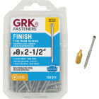 GRK #8 x 2-1/2 In. Star Drive Stainless Steel Trim Screw (100-Count) Image 2