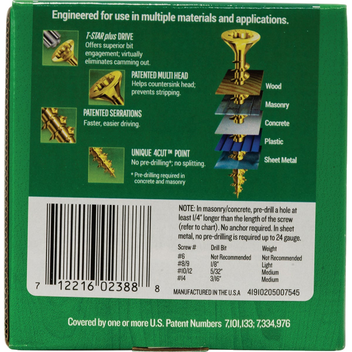 SPAX #10 x 3 In. T20 Plus Flat Head Yellow Zinc (Interior) Wood Screw (200-Count) Image 5
