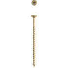SPAX #10 x 3 In. T20 Plus Flat Head Yellow Zinc (Interior) Wood Screw (200-Count) Image 1
