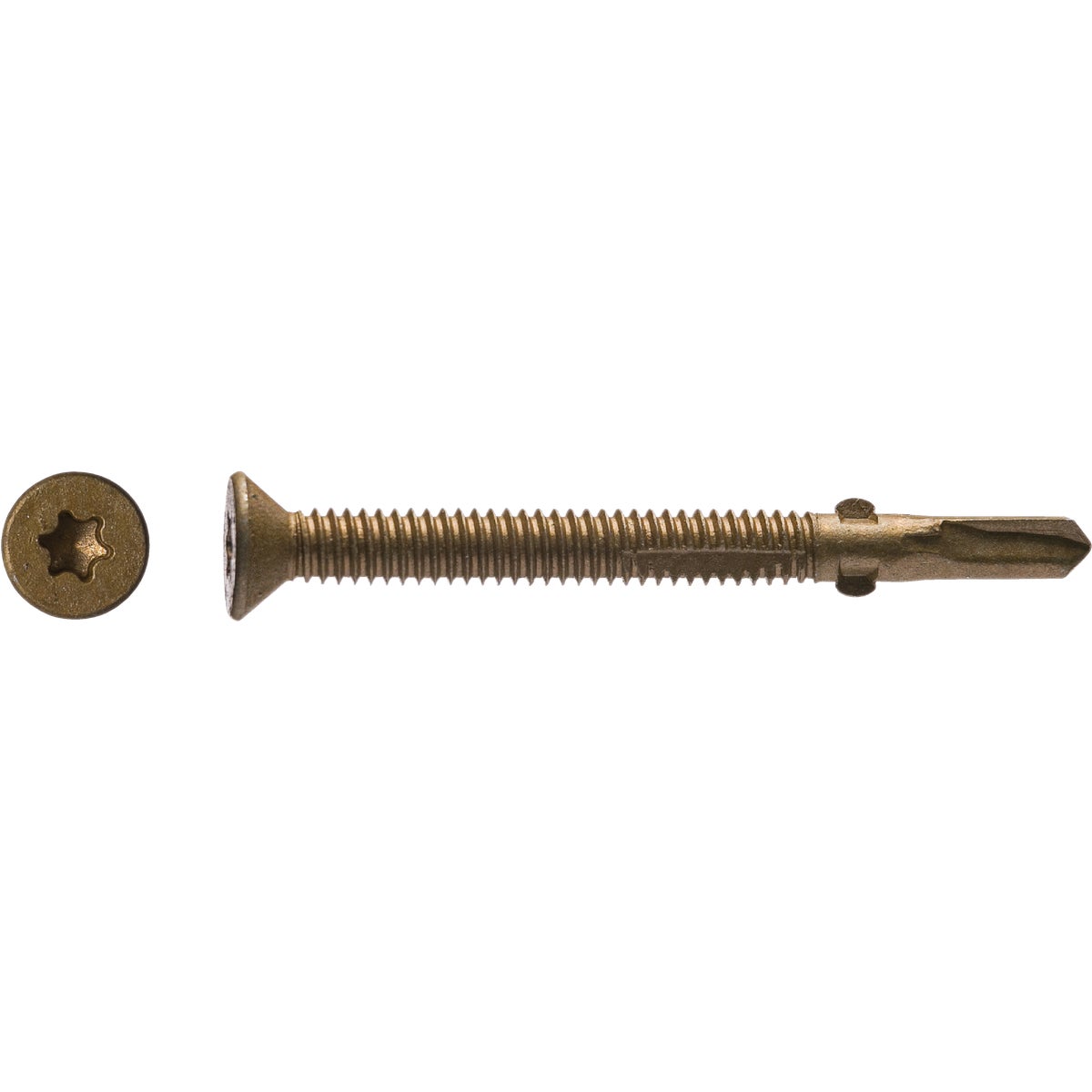 Big Timber #14 x 2-3/4 In. Flat Head Self-Drilling Wood to Metal Screw (5 Lb.) Image 2