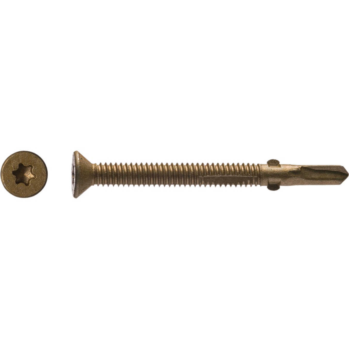 Big Timber #14 x 2-3/4 In. Flat Head Self-Drilling Wood to Metal Screw (5 Lb.) Image 2
