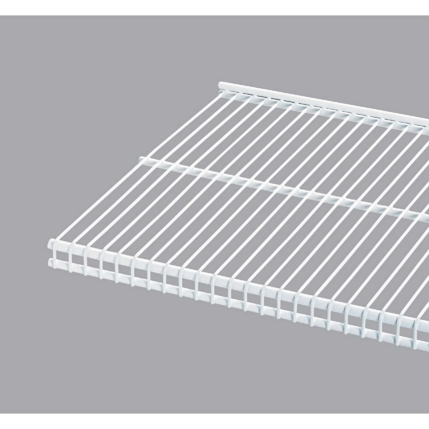 Organized Living FreedomRail 2 Ft. W. x 12 in. D Profile Ventilated Closet Shelf, White Image 1