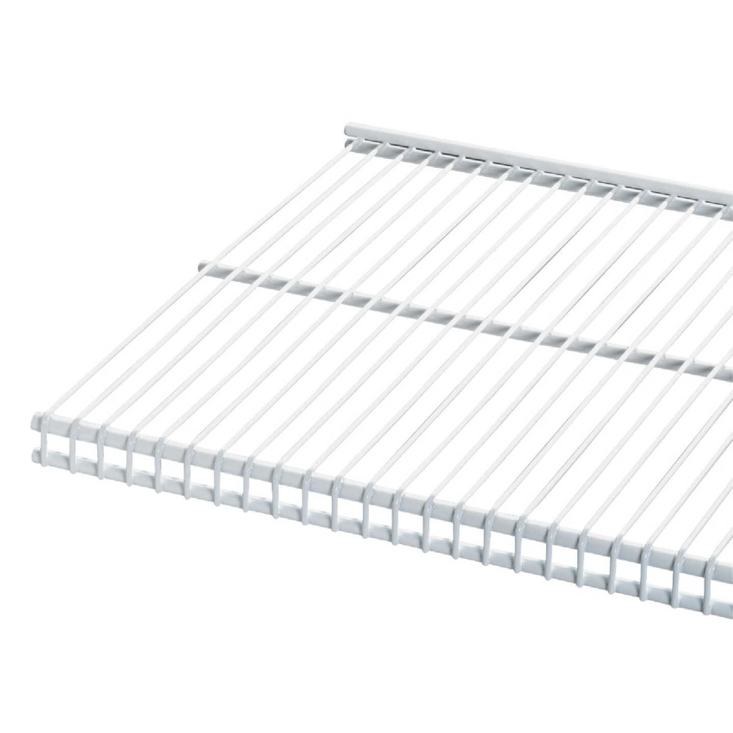 Organized Living FreedomRail 2 Ft. W. x 12 in. D Profile Ventilated Closet Shelf, White Image 3