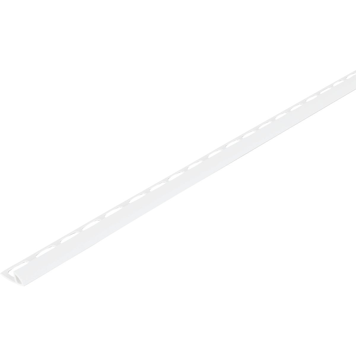 M-D Building Products 5/16 In. x 96 In. White PVC Bullnose