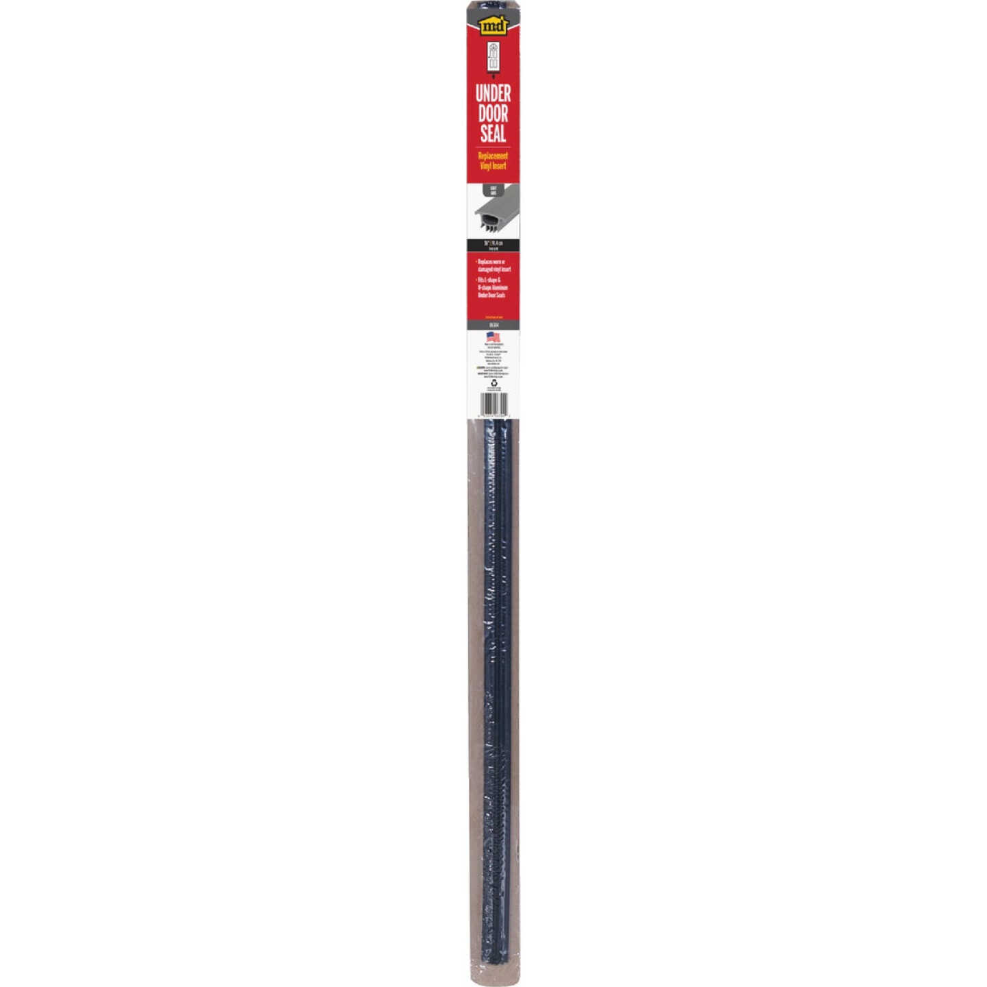 M-D Building Products 36 In. Black Door Sweep Insert Image 3