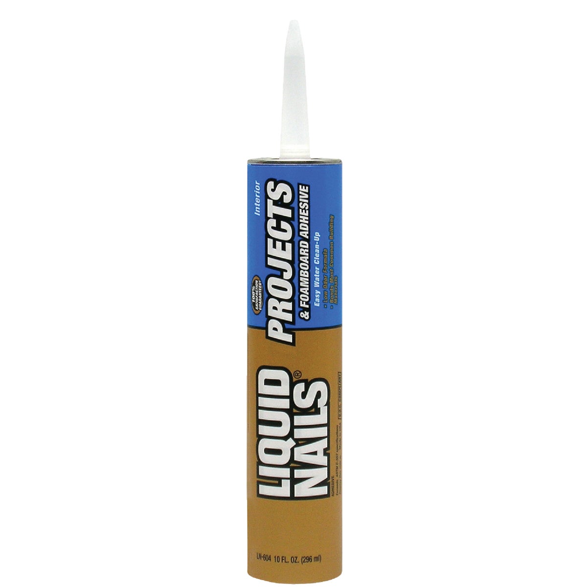 LIQUID NAILS 10 Oz. Projects And Foam Board Adhesive Image 1