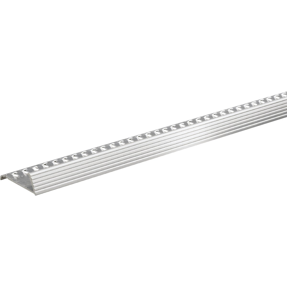 Frost King Silver Fluted 1-3/8 In. x 6 Ft. Carpet Clampdown with Teeth