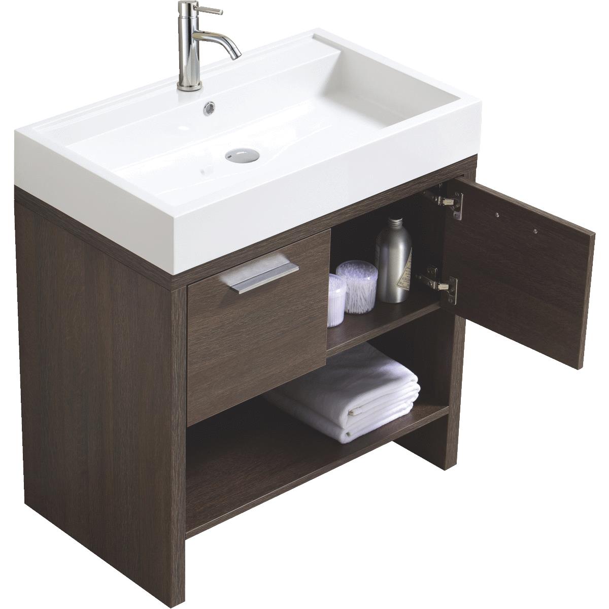 OAK DELUXE VANITY COMBO Image 1