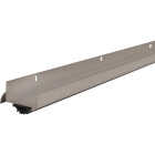 M-D Building Products Ultra 2.25 In. W. x 1.375 In. H. x 36 In. L. Aluminum Satin Nickel Door Bottom Image 1