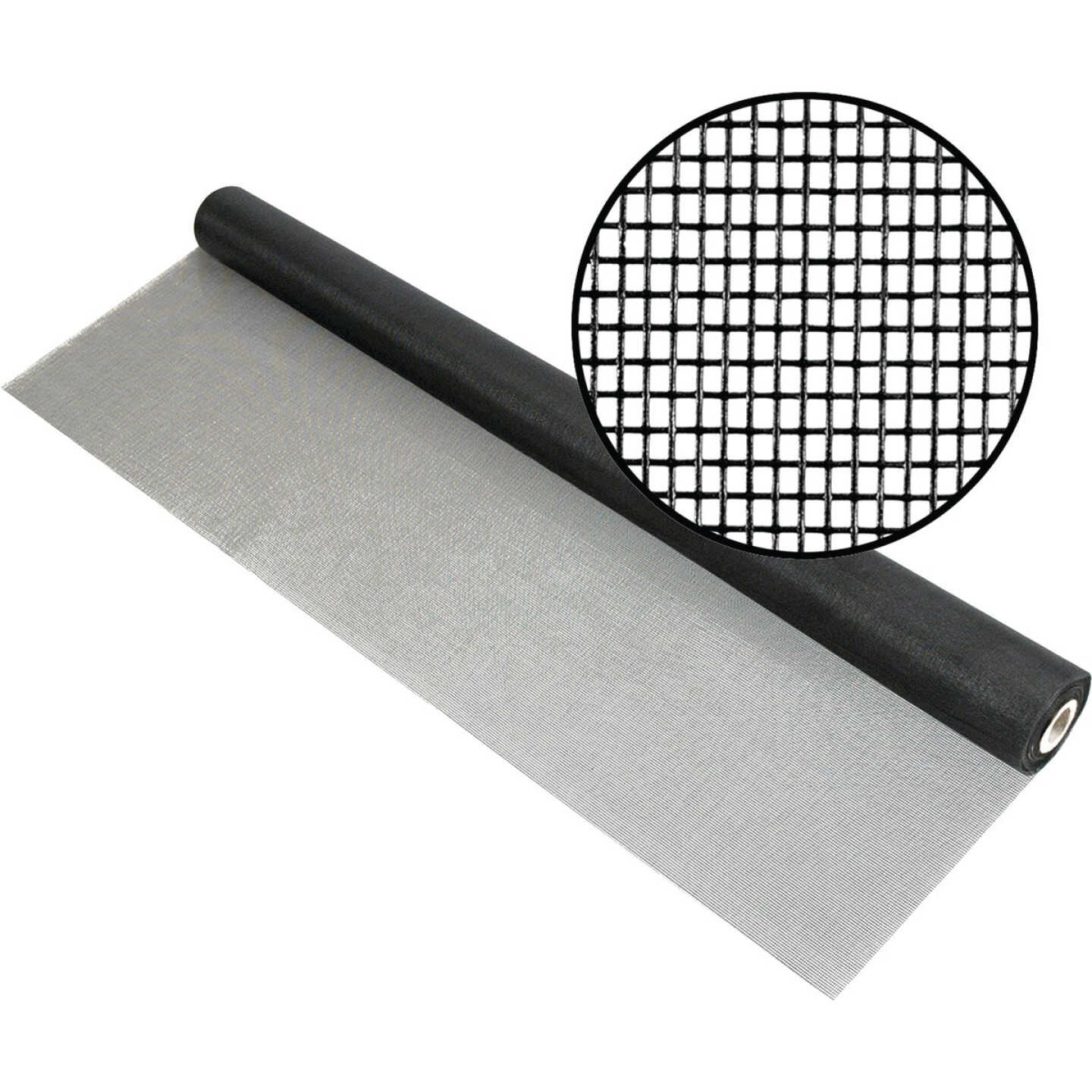 Phifer 48 In. x 100 Ft. Charcoal Premium Fiberglass Mesh Screen Cloth Image 1