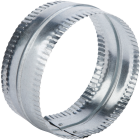 Lambro 6 In. Galvanized Steel Flexible Duct Connector Image 1