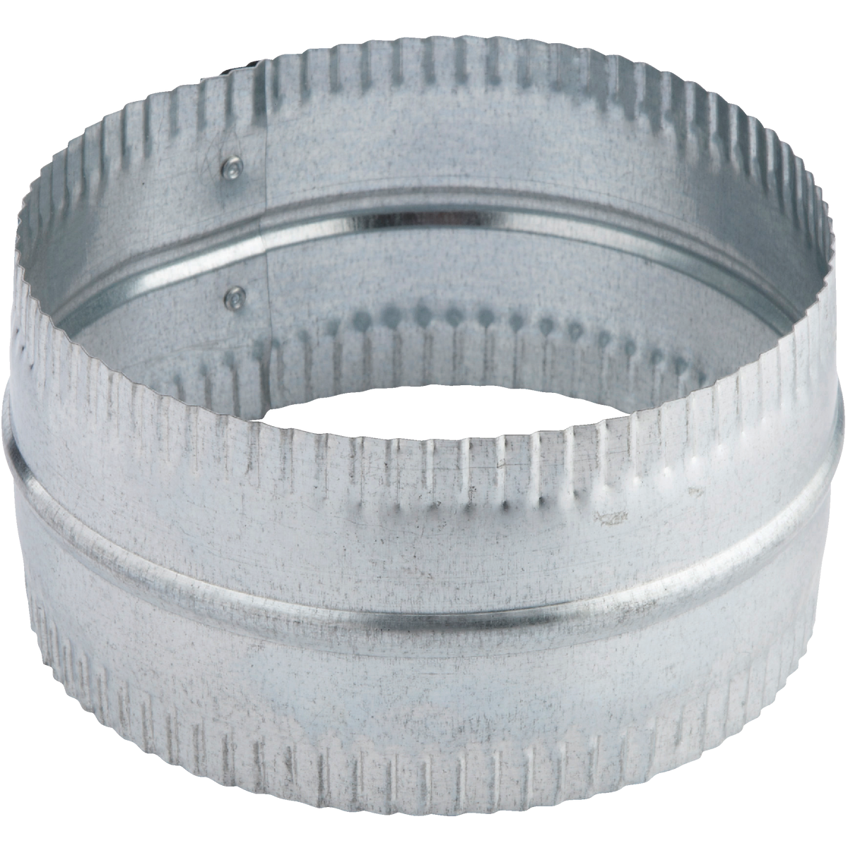 Lambro 6 In. Galvanized Steel Flexible Duct Connector Image 2