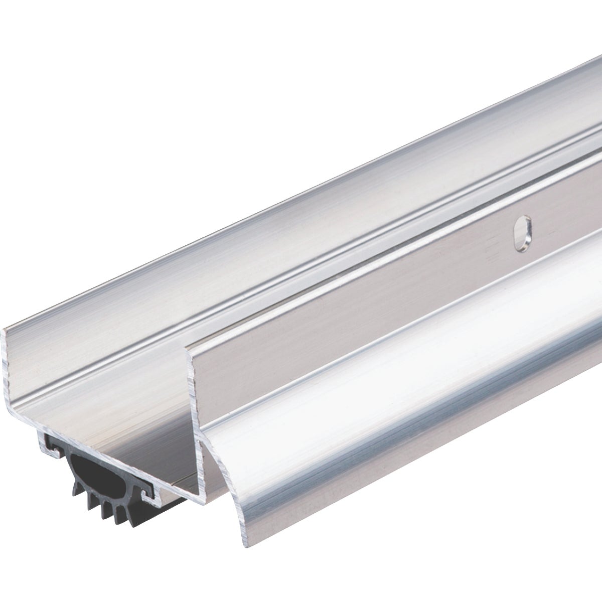 M-D Building Products 2.25 In. W. x 1.375 In. H. x 36 In. L. Aluminum Silver Door Bottom Image 5