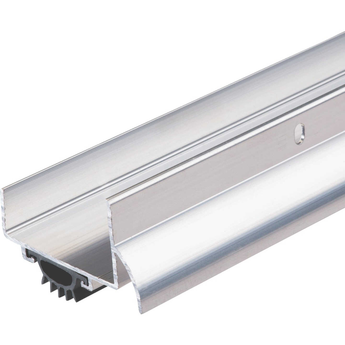 M-D Building Products 2.25 In. W. x 1.375 In. H. x 36 In. L. Aluminum Silver Door Bottom Image 5