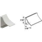 Prime-Line Make-2-Fit 72 In. White Snap-In Rigid Vinyl Glass Spline Image 1