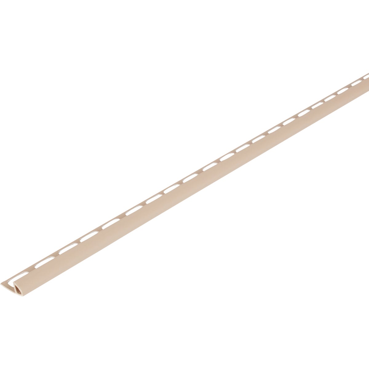 M-D Building Products 3/8 In. x 96 In. Beige PVC Bullnose
