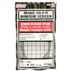 Prime-Line 0.210 In. Dia. x 25 Ft. L. Gray Vinyl Screen Retainer Spline Image 1