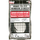 Prime-Line 0.185 In. Dia. x 25 Ft. L. Black Vinyl Screen Retainer Spline Image 1