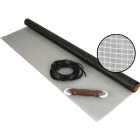 Phifer BetterVue 36 In. x 84 In. Black Fiberglass Screen Kit Image 1