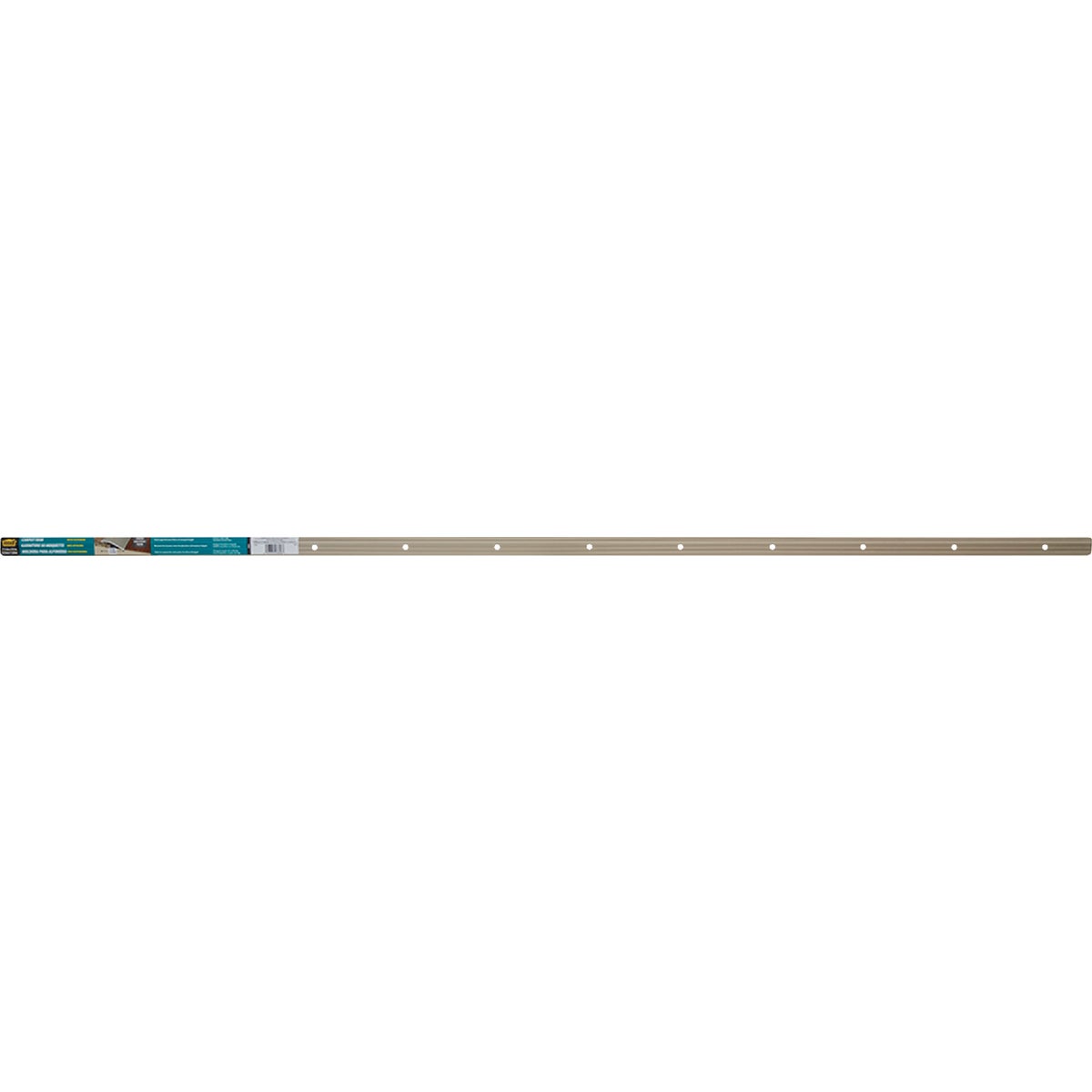 M-D Building Products 1-3/8 In. X 72 In. Pewter Aluminum Carpet Trim with Screw Nails Image 4