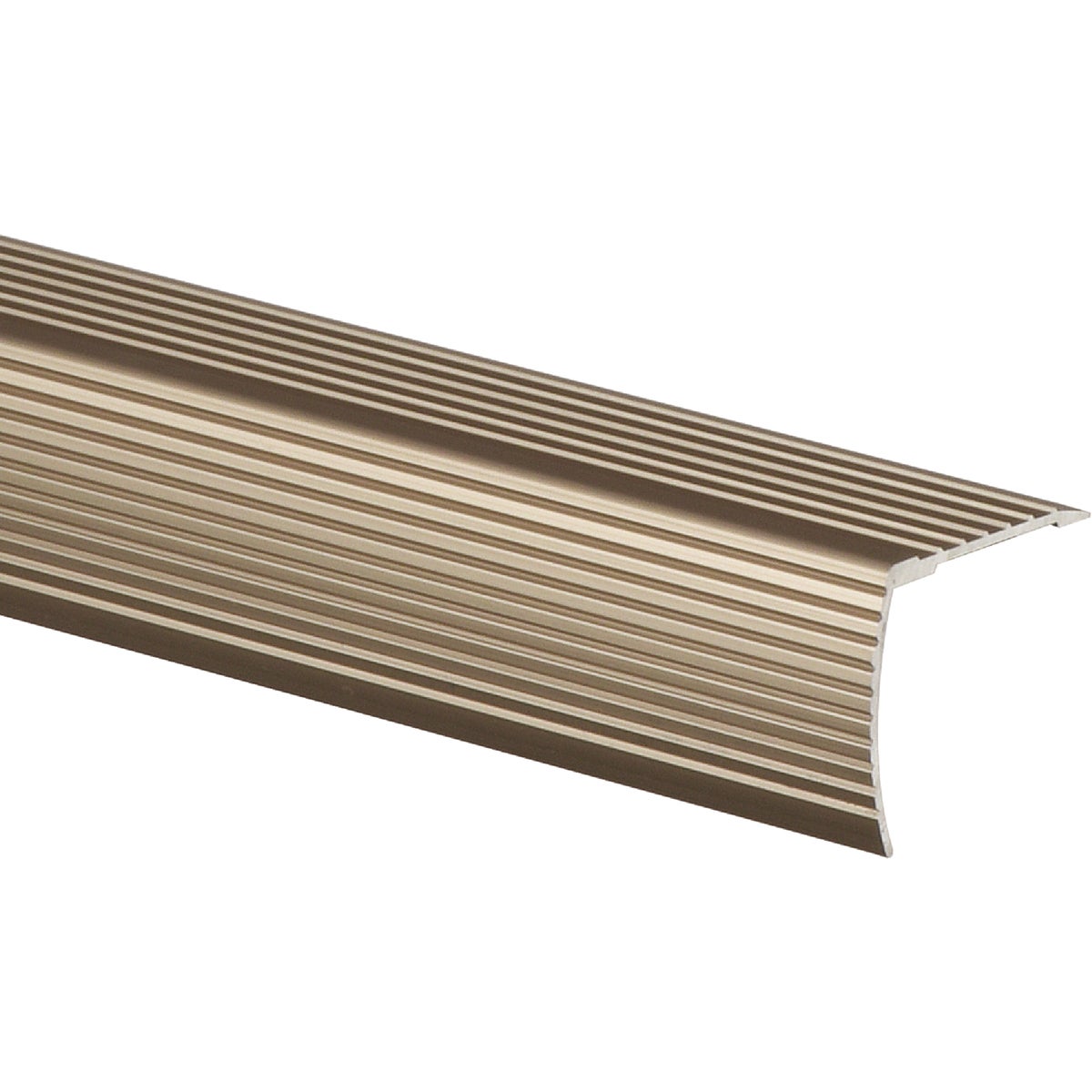 Frost King Nickel 1-1/8 In. W x 36 In. L Aluminum Stairnose