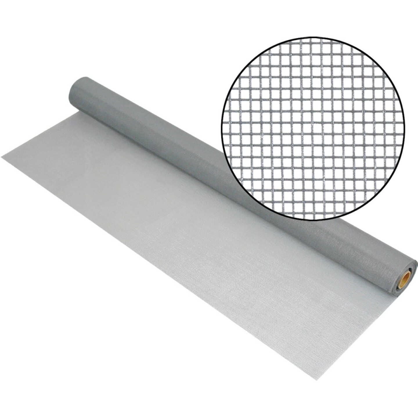 Phifer 60 In. x 100 Ft. Gray Premium Fiberglass Mesh Screen Cloth Image 1