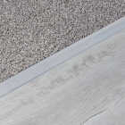M-D Building Products 2 In. X 72 In. Silver Aluminum Carpet Trim with Screw Nails Image 3