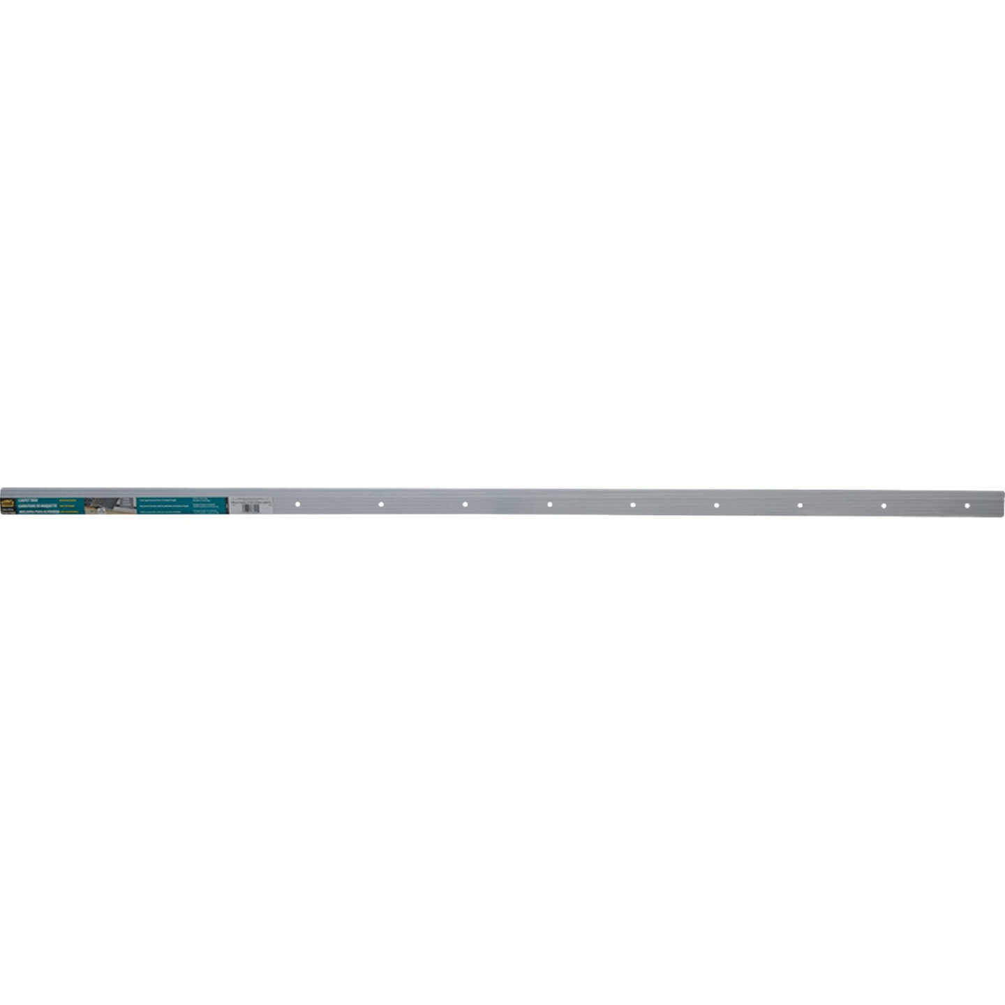 M-D Building Products 2 In. X 72 In. Silver Aluminum Carpet Trim with Screw Nails Image 4