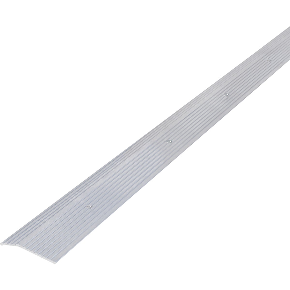 M-D Building Products 1-3/8 In. X 72 In. Silver Aluminum Carpet Trim with Screw Nails