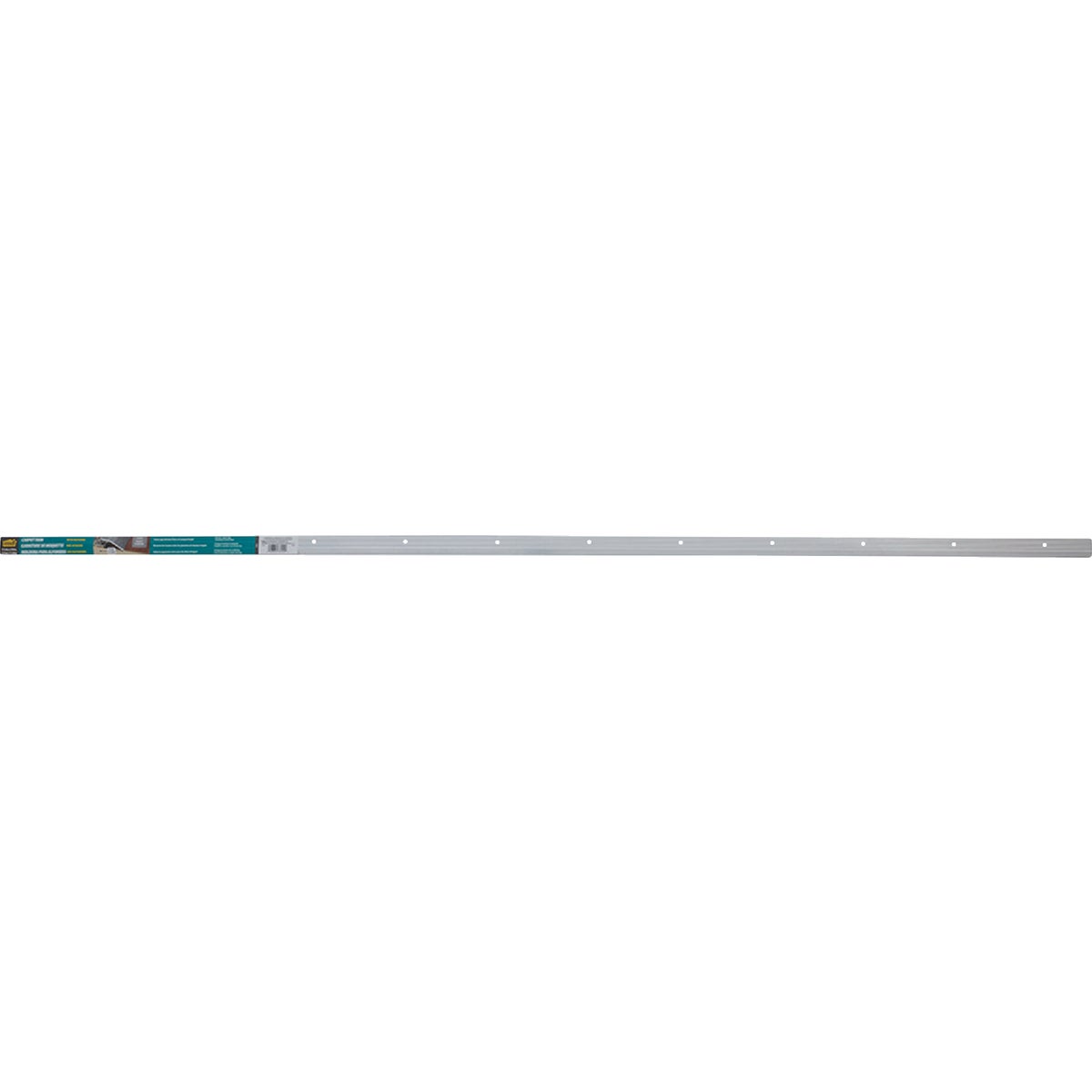 M-D Building Products 1-3/8 In. X 72 In. Silver Aluminum Carpet Trim with Screw Nails Image 4