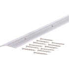 M-D Building Products 1-3/8 In. X 36 In. Silver Aluminum Carpet Trim with Screw Nails Image 6