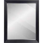 Renin Marion Square Black 19 In. x 22 In. Fluted Frame Vanity Mirror Image 1
