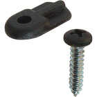 Prime-Line Black Turn Button Screen Clip (12-Pack) Image 3