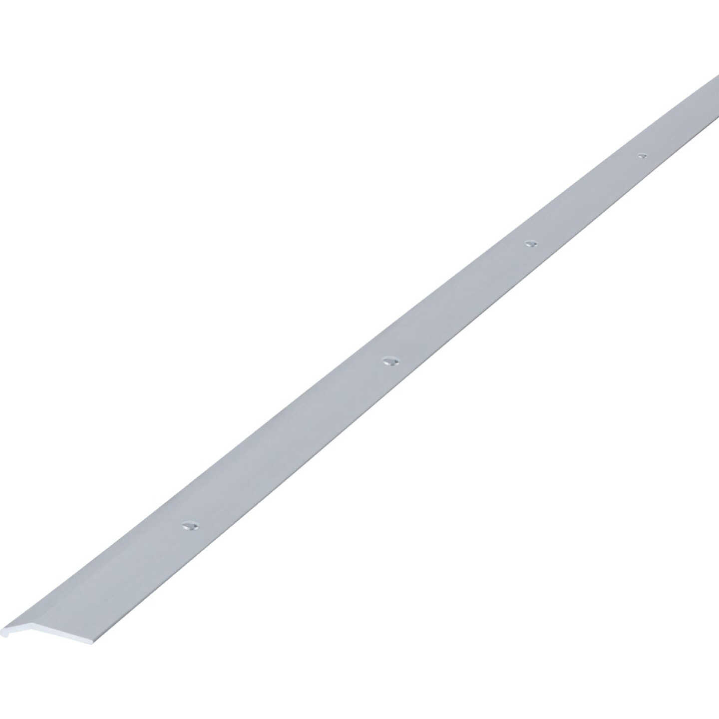 M-D Building Products 7/8 in. x 72 in. Polished Aluminum Carpet Trim with Screw Nails Image 1