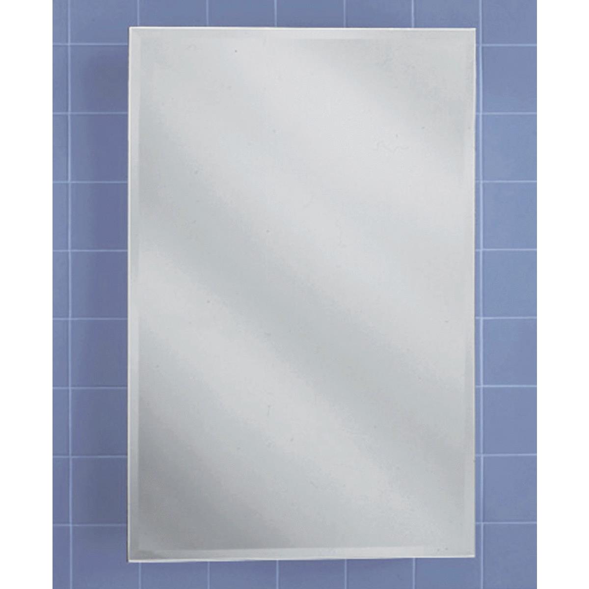 Zenith Frameless Beveled 13-1/2 In. W x 18 In. H x 3 In. D Single Mirror Surface/Recess Mount Medici