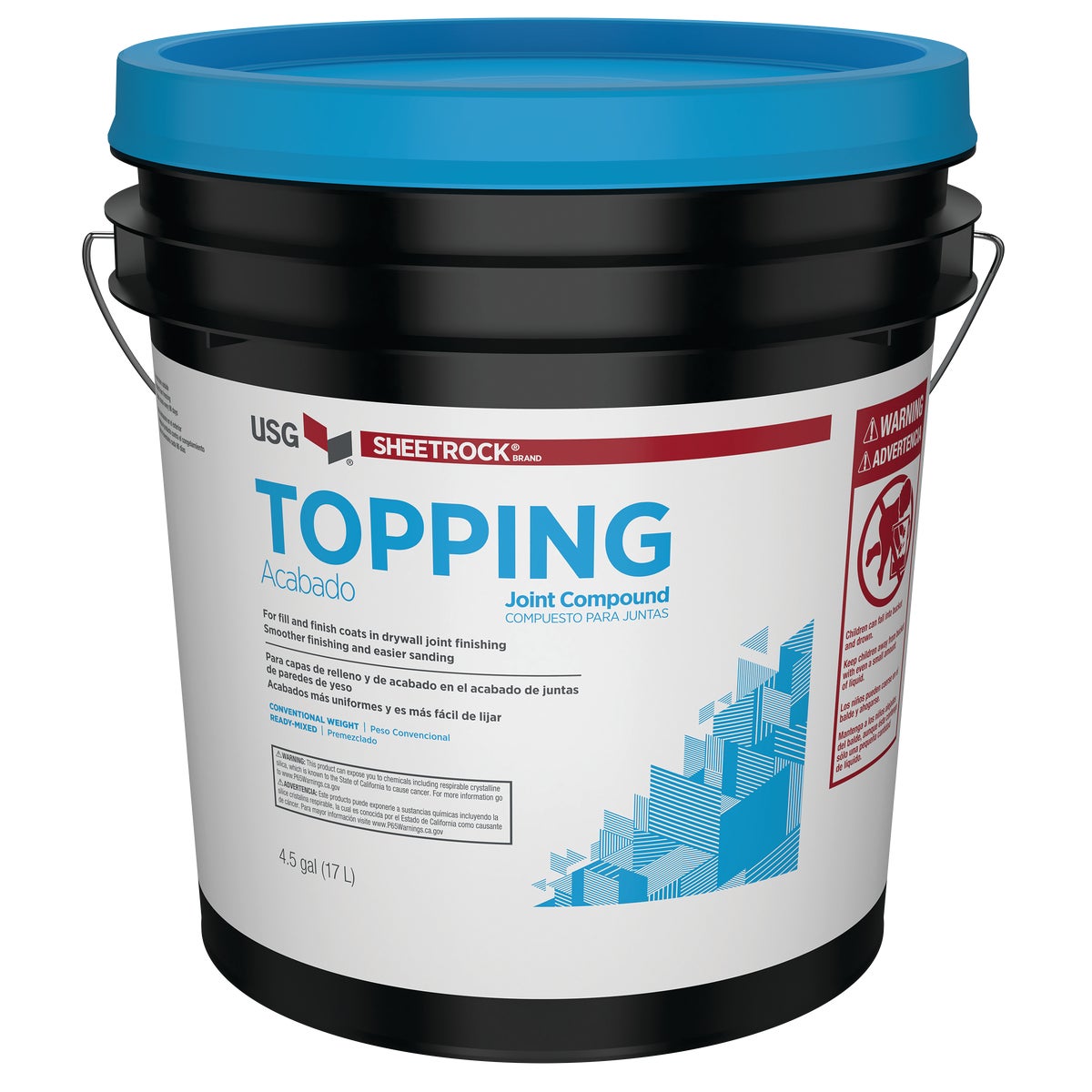 Sheetrock 4.5 Gal. Pre-Mixed Topping Drywall Joint Compound