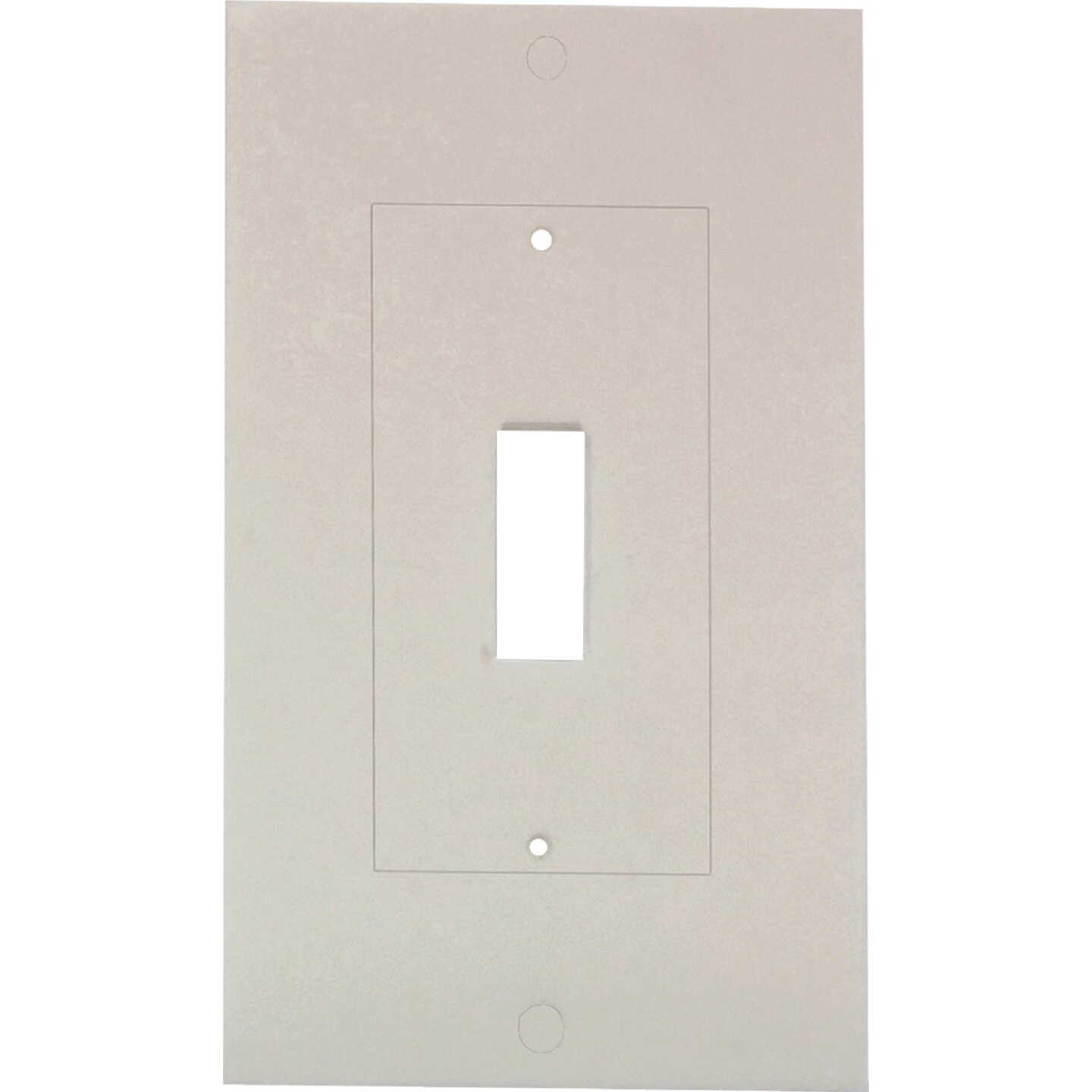 M-D Building Products White Light Switch Sealers for Standard & Rocker Switches, (6-Pack) Image 1