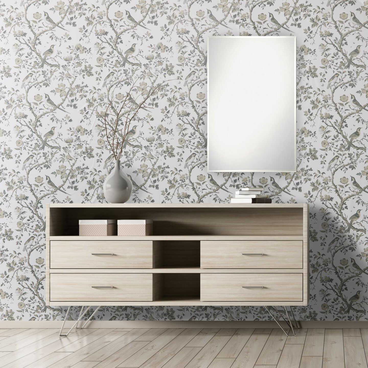 MSI Blossoming Birdsong Peel and Stick Wallpaper (20.5 In. x 18 Ft.) Image 3