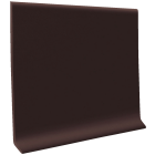 Roppe 2-1/2 In. x 4 Ft. Brown Vinyl Dryback Wall Cove Base Image 1