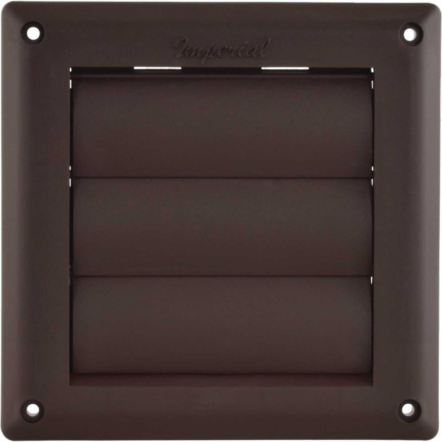 Imperial 4 In. Louvered Vent Hood, Brown Image 4