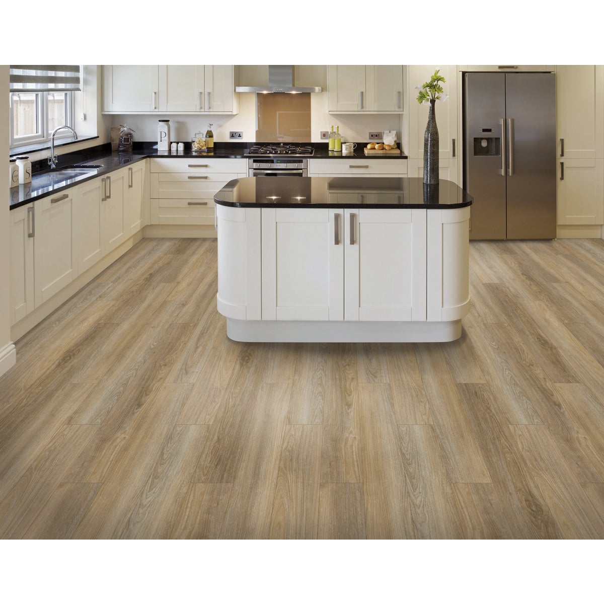 Mohawk SolidTech Discovery Ridge 6 In. W x 48 In. L Brushed Beige Vinyl Floor Plank (32.15 Sq. Ft./Case) Image 2