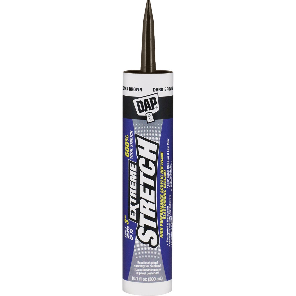 Dap Extreme Stretch 10.1 Oz. Dark Brown Acrylic Urethane Premium Elastomeric Sealant