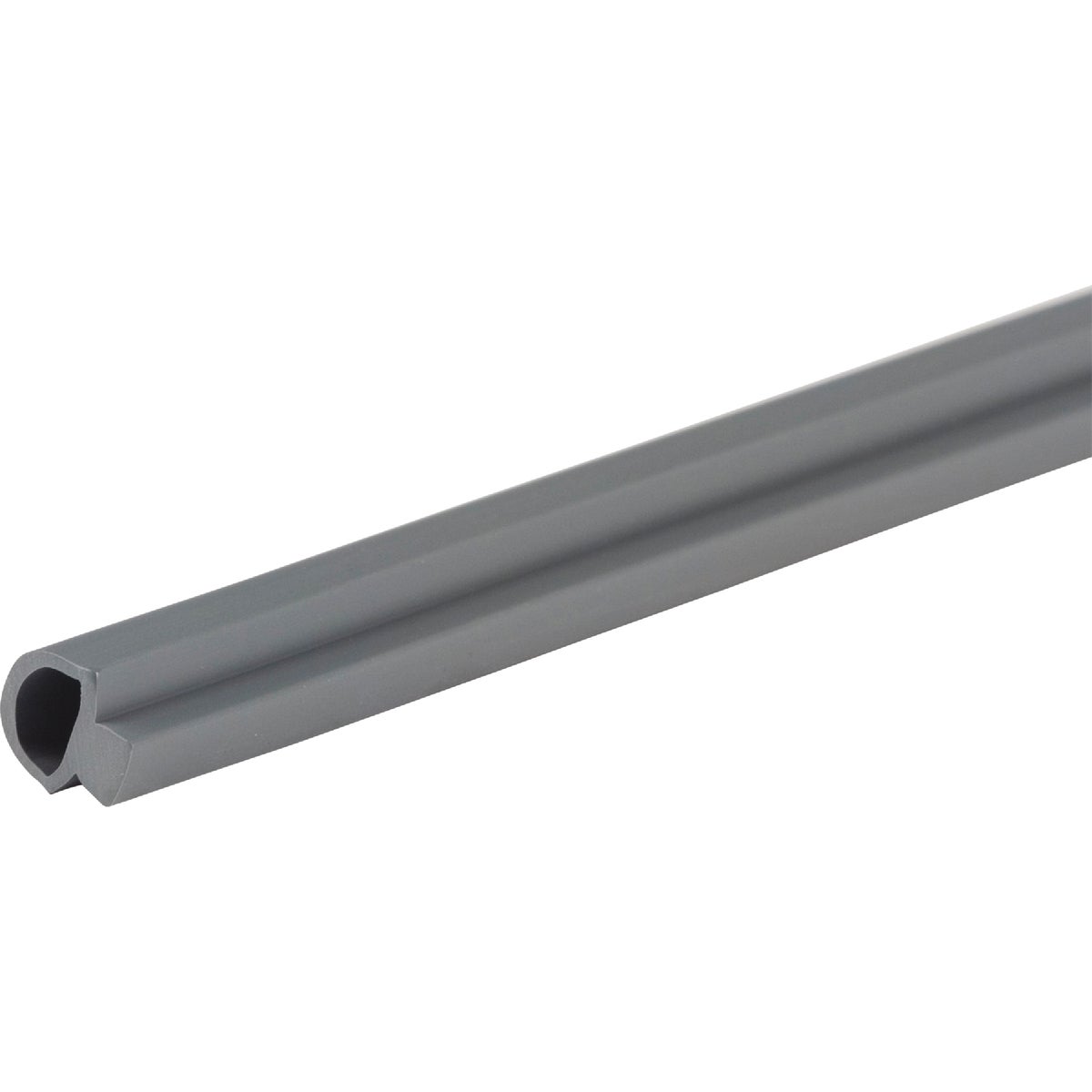 M-D Building Products 3/8 In. x 5/16 In. x 36 In. Gray Vinyl/Polymer Replacement Insert for Outswing Door Thresholds
