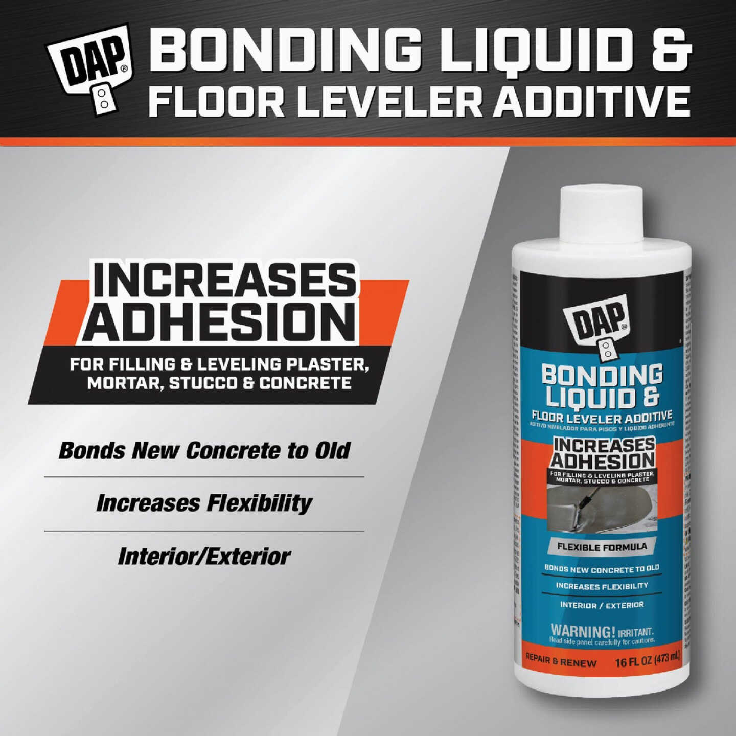 DAP 1 Qt. Concrete Bonding Additive, White Image 2