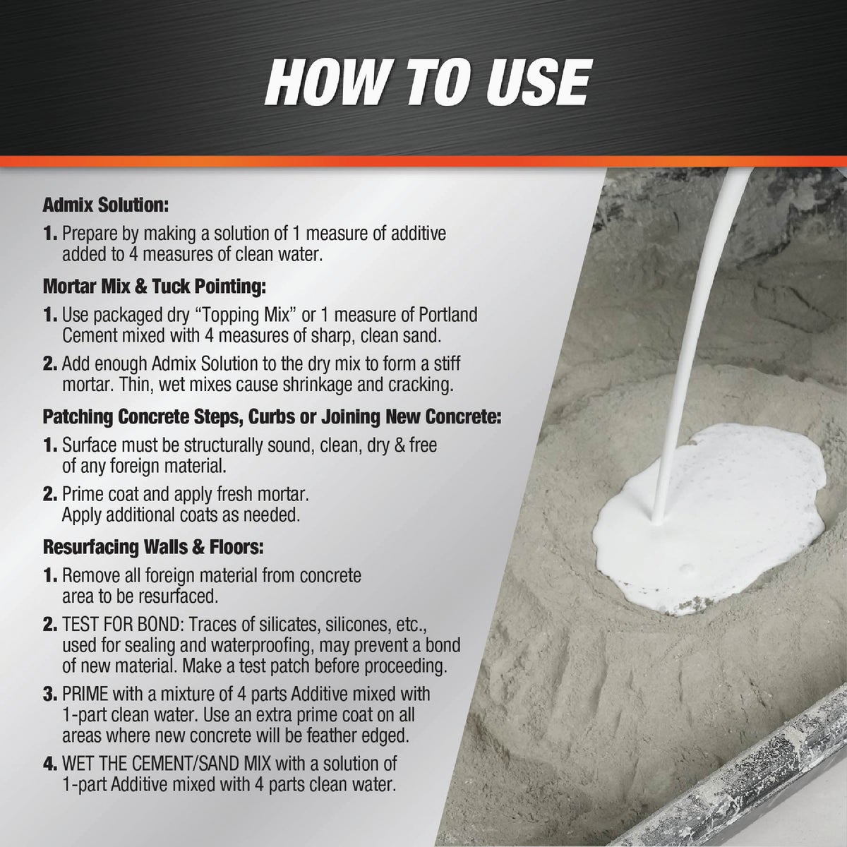 DAP 1 Gal. Concrete Bonding Additive, White Image 7