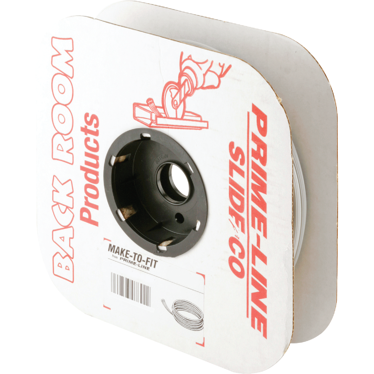 Prime-Line 0.250 In. Dia. x 250 Ft. L. Gray Vinyl Screen Retainer Spline Image 2