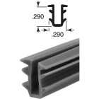 Prime Line 19/64 In. Glass Glazing Channel Image 1