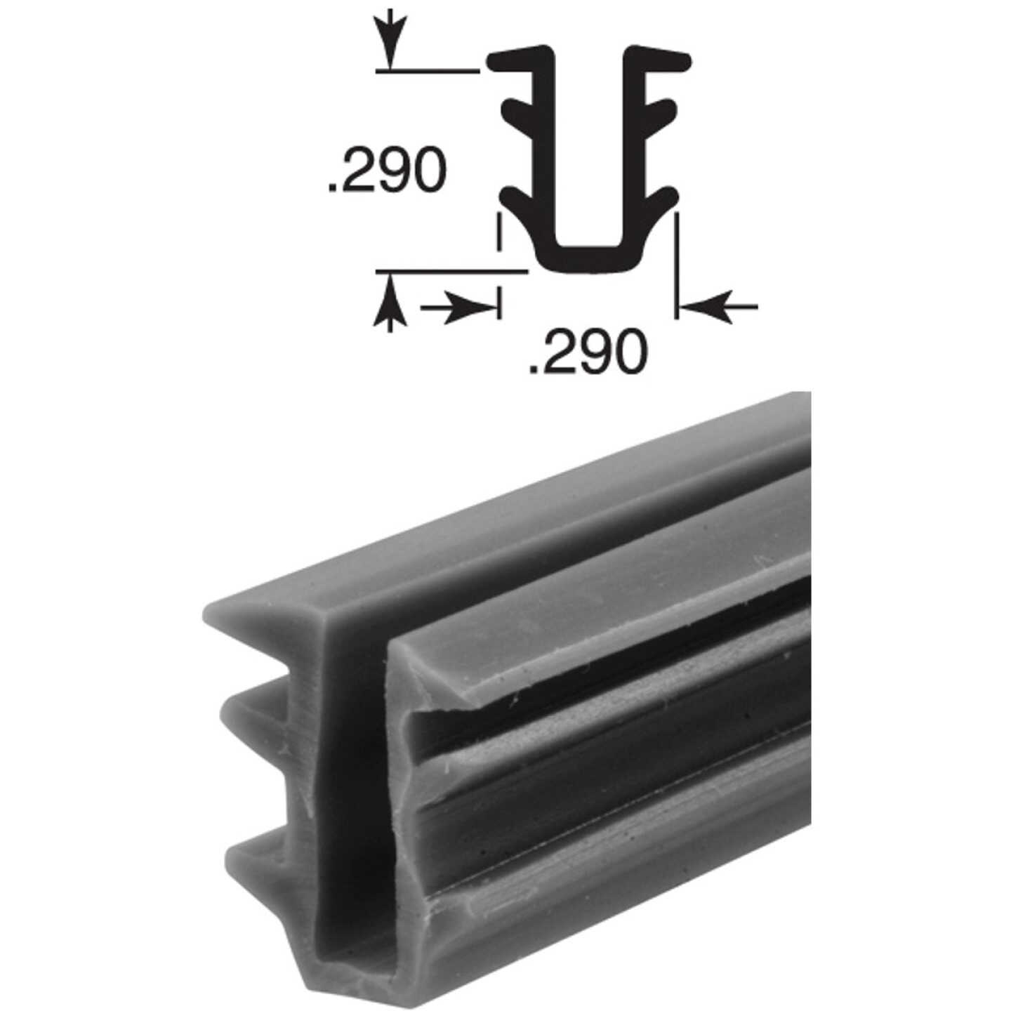 Prime Line 19/64 In. Glass Glazing Channel Image 1